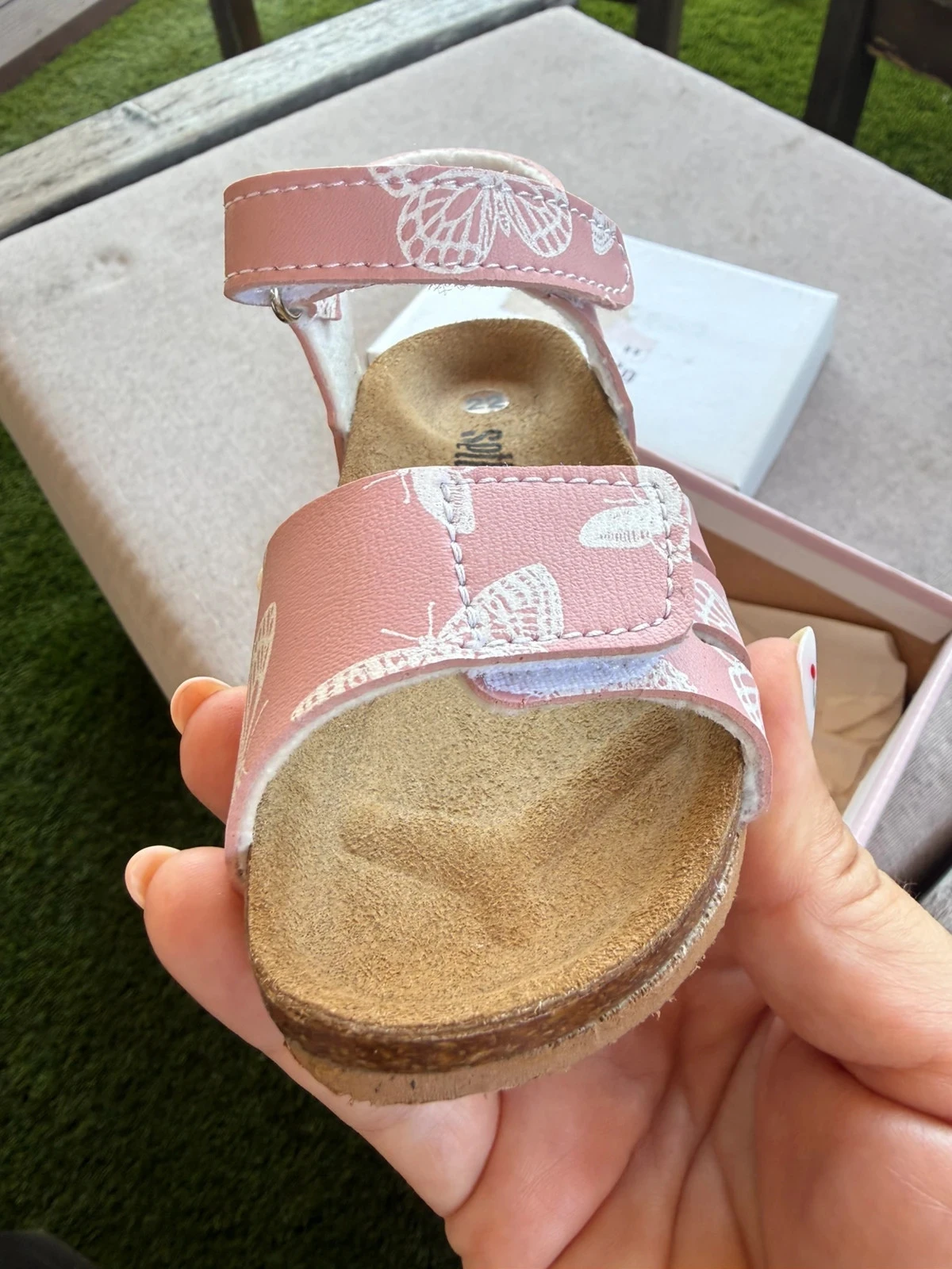 Settenote children's sandals with butterfly print – photo 6